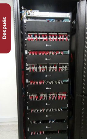 Organizado de Cableado lb sistemas