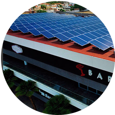 Celdas solares para comercio